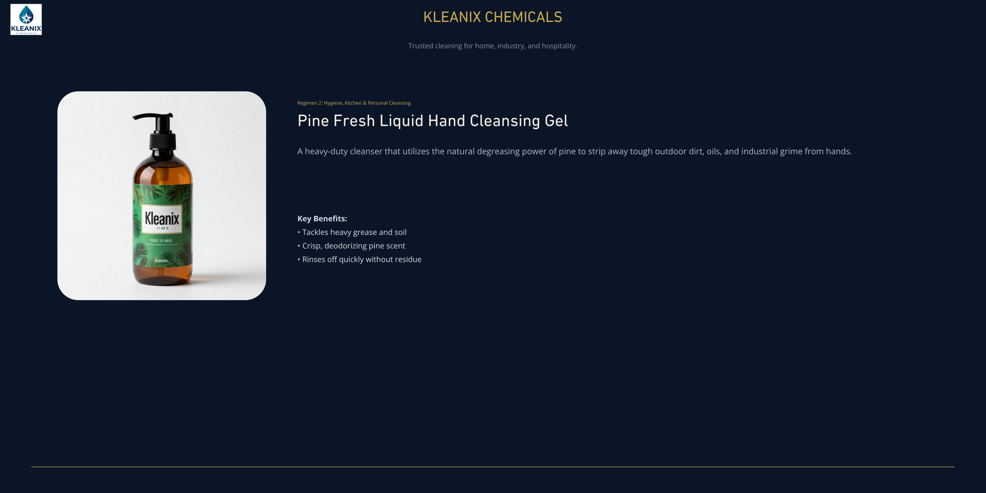 Pine Hand Gel