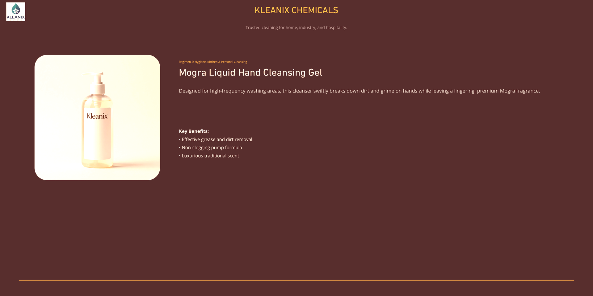 Mogra Hand Gel