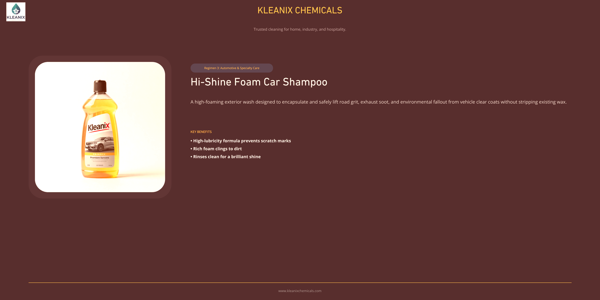 Hi-Shine Foam Car Shampoo